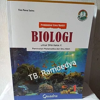 Buku PSM BIOLOGI SMA/MA Kelas X Quadra