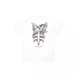 Vampire Kingdom T-shirt Short Sleeve | Deadly Birds | White