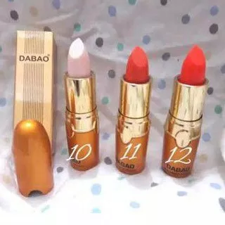 Dabao Elegence Rouge Lipstick Gold / Lipstik Dabao