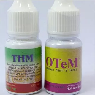Paket THM dan OTEM Herbal Alami Obat Tetes Mata