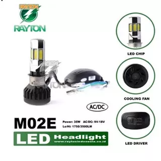 LAMPU LED RTD RAYTON ASLI !!! 6 sisi 35 Watt  3sisi 30 Watt / Lampu depan motor / Bohlam LED motor - VENUS OLSHOP