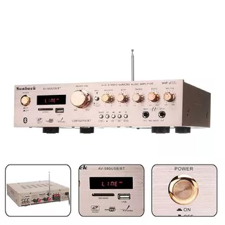 Amplifier Bluetooth Karaoke Home Theater 920W AV-580USB