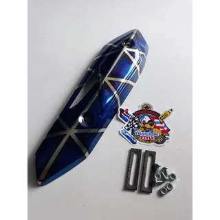 Tutup knalpot beat fi beat new 2020/2021 blue xx