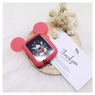 Mickey Mouse Soft Case - Full Red Iwatch 1/2/3/4/5/6/SE