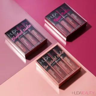 Huda Beauty Power Pinks Liquid Matte Minis Lipstiks Huda Liquid Matte Power Pinks Huda Power Pinks
