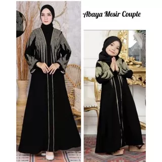 New Abaya Gamis Maxi Dress Arab Saudi Bordir Zephy Turki Umroh Dubai Mesir Turkey India Wanita Hitam