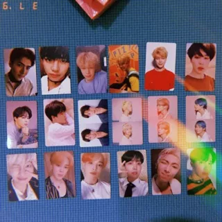BTS OFFICIAL PHOTOCARD jimin taehyung rm jhope