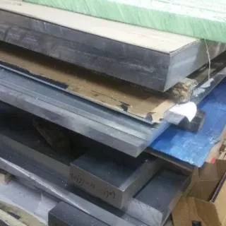 Plat aluminium 5052 25mm 100x240mm