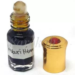 Kasturi Hitam 6 Ml Amber casturie Bibit Parfum Murni 100% Minyak Wangi Sholat Non Alkohol Atau lain
