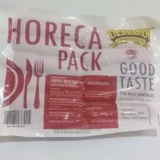 Bernardi Sosis Sapi Breakfast Hotel Horeca Pack 500g Value Pack