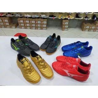 Sepatu futsal Mizuno morelia Neo pria gold