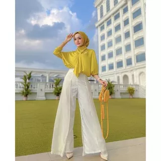 CELANA KULOT KATUN ADEM POLOS | CELANA KULOT KATUN PREMIUM