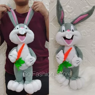 Boneka Bugs Bunny Kelinci Carrot Wortel Rabbit Lucu Cute