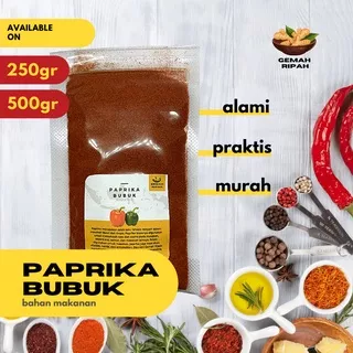 Paprika Bubuk 250gram 500gram 1kg Paprika Powder Paprika Bubuk Bumbu Masak Bumbu Penyedap Rasa Makanan Minuman Cabe Cabai Bumbu Dapur Antaka Bumbu Tabur Bubuk Cabe Bubuk Tabur Bumbu Makanan Bumbu Tabur Pedas Bumbu Tabur 1kg Bubuk Paprika Merah