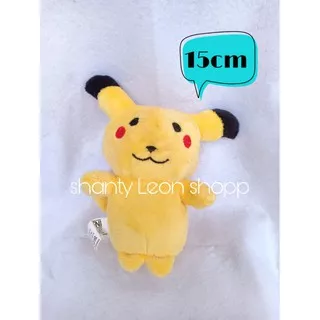 Boneka Pikachu Mini 15cm Label SNI HARGA GROSIR /  Boneka Pokemon GO Pikachu