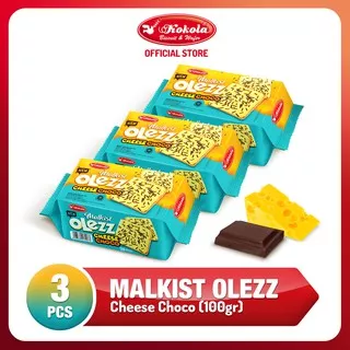 Kokola Malkist Olezz Cheese Choco 100gr - 3 pcs