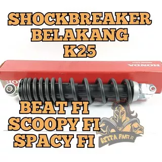 Shockbreaker belakang BEAT FI K25 100% ORI ASLI AHM HONDA , SCOOPY FI , SPACY FI , VARIO 110 FI