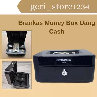 Brankas Money Box Uang Cash Tempat Uang Dilengkapi Pengunci-Brankas Uang-Tempat Penyimpanan Aman