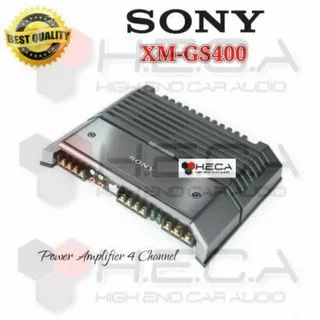 Power Amplifier 4-Channel SONY XM-GS400 Audio Mobil 4Ch XMGS400