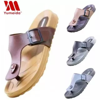 Adzriel shoes/YUMEIDA GT-6102 L UKURAN (38-43)/SANDAL JEPIT GESPER PRIA DEWASA