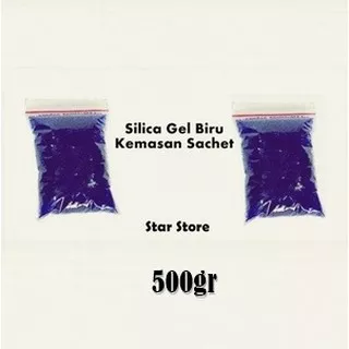 Silica Gel Biru Sachet Import 500gr