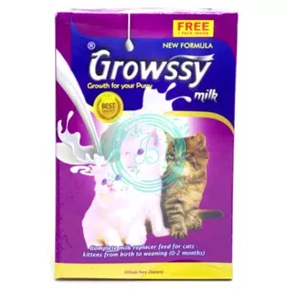 Susu Kucing Growssy Growssy Cat Milk 1 Box Susu Kucing Susu Kitten Susu Bayi Kucing