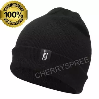 Orlando TRUE Topi Kupluk Rajut Winter Hat Beanie Casual Wanita Pria Women Men Fashion Accessories