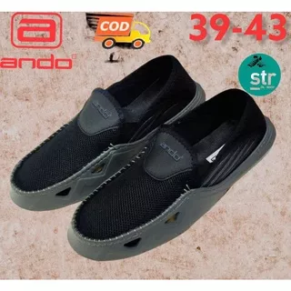 SEPATU ANDO METRICO, SEPATU SLIP ON, SEPATU RUNNING, SEPATU SANTAI PRIA 39-43