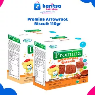 Promina Biskuit Bayi Cookies Snack Bayi Arrowroot New 110gr 12+ bln