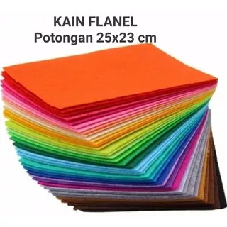 Kain Flanel 23 X 25 cm / Flanel 23x25 cm / Kain Fanel / Part 2