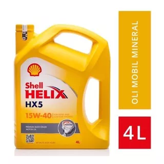 Oli Shell Helix HX5 Oli Shell HX5 15W-40 4 Liter Original Oli Mobil Shell Termurah Oli Mobil Shell Original Termurah Oli Mobil Termurah Oli Mobil Shell Terlaris