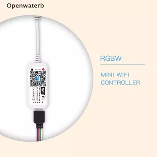 Openwaterb APP Control 5-28V MINI RGBW/RGB WiFi LED Controller For RGBW/RGB Led Strip Light 