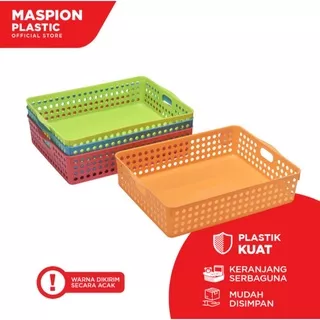 Tempat Kertas A4 Maspion Stock Basket B KS118 Kotak HVS Tempat Dokumen Keranjang Kertas A4