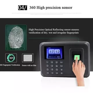 MESIN ABSENSI / A3 / FINGER PRINT / FINGERPRINT / SIDIK JARI / F-01