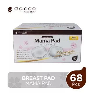 Dacco Mama Pad Premium Breastpads isi 68 - Breast Pads Penyerap ASI