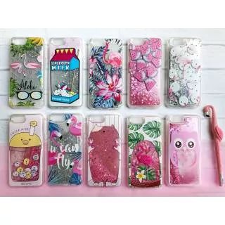 Water Gliter Tropical Case Oppo A3s,F9 A7
