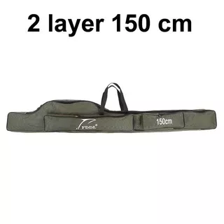 tas joran pancing 120cm 150cm 2 layers tas pancing murah tas mancing pancing anti air tas mancing pinggang