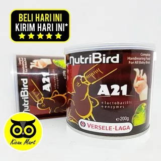 PAKAN A21 NUTRIBIRD VERSELE LAGA MAKANAN LOLOHAN PIYIK ANAK BURUNG LOVEBIRD KENARI FALK SRTBAW3