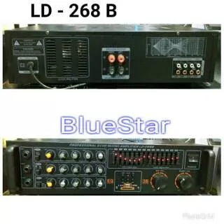 Amplifier Karaoke LD 268 Bluetooth - USB - SD Card - Equaliser