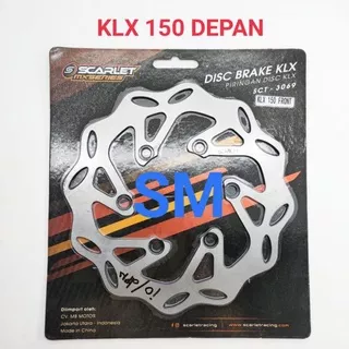 piringan cakram scarlet Depan standar variasi KLX 150,D`Tracker Pnp