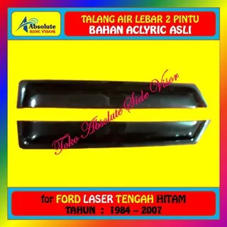 Talang Air (Tengah) Ford Laser 1984-2007 - Model Lebar - Warna Hitam - Merk Absolute