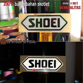 STIKER CUTTING SHOEI stiker helm shoei