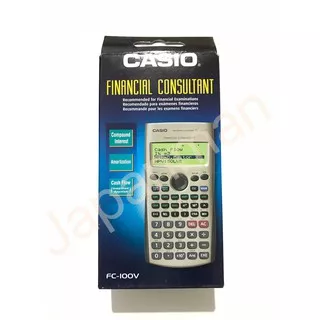 Casio Kalkulator Ilmiah Finance FC-100V Financial Consultant