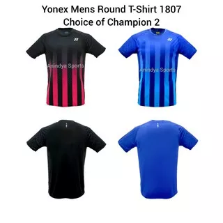 KAOS BADMINTON ORIGINAL YONEX MENS ROUND T-SHIRT 1807 COC 2