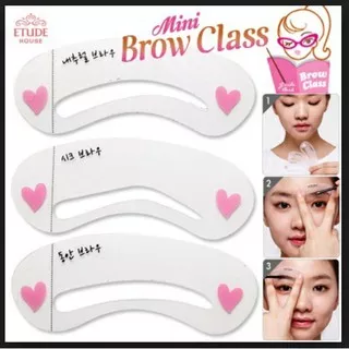 ETUDE HOUSE - Mini Brow Class / Cetakan Alis / Penggaris Bantu Alis [ORIGINAL]