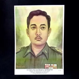 Poster Pahlawan Nasional Indonesia Letjen TNI Anumerta Siswondo Parman