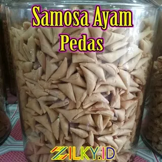 100gr Samosa Abon Ayam Pedas Manis Spesial Sarikaya Srikaya 100 gr K1