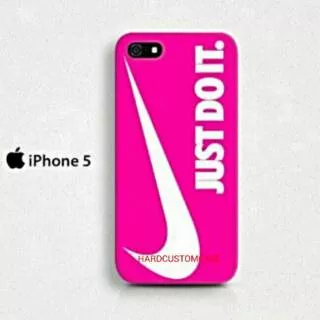 Just Do It Pink iPhone 5 - 5s Custom Hard Case