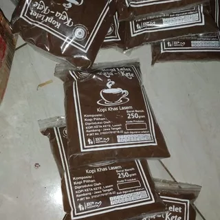 Kopi keta kete, kopi  Sultan Harga Rakyat 250gr Lelet Rokok