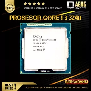 Processor Intel Core i3 3240 l Prosesor Core i3 3240 3.40 GHz lga 1155 Original